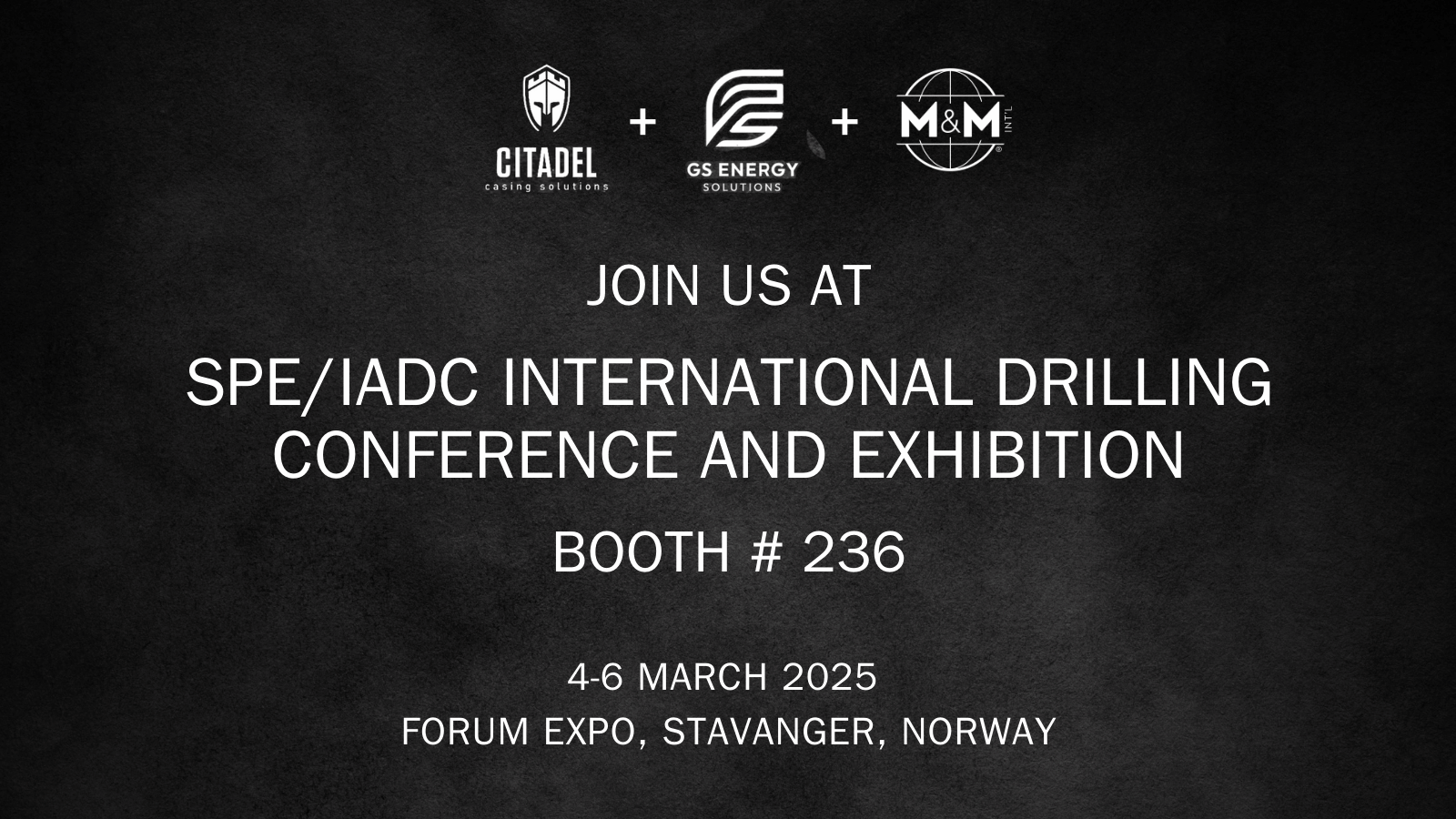 M&M International at SPE/IADC 2025 (Stavanger, Norway)